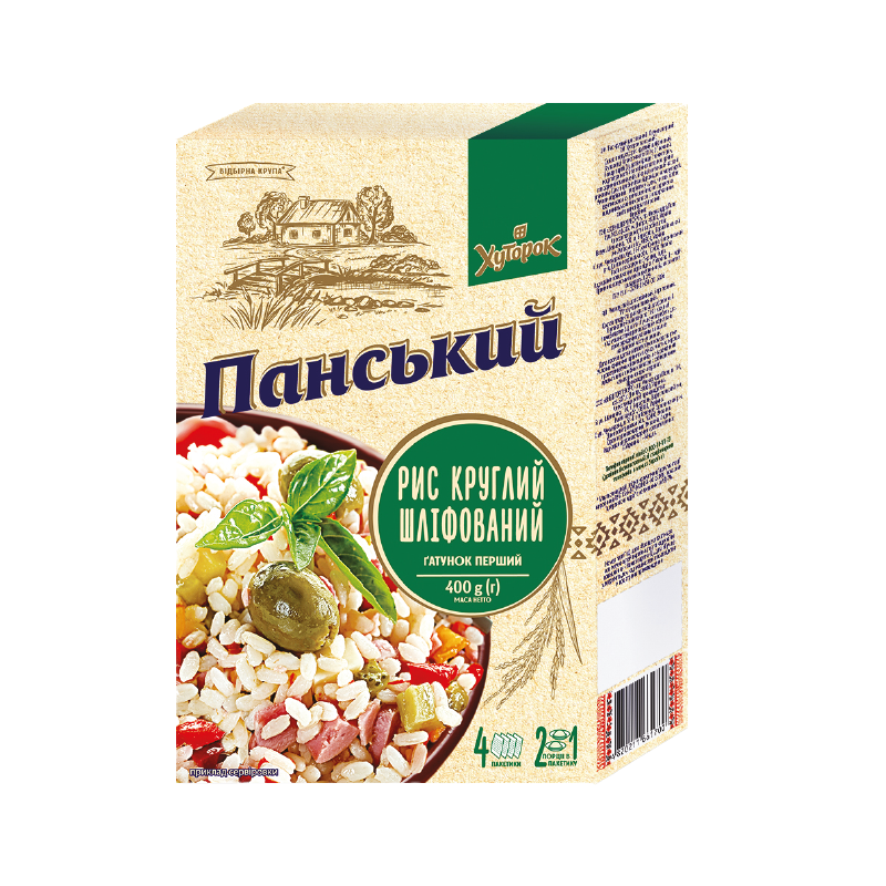 рис круглый